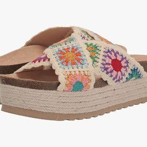 Dirty Laundry Women's Plays Espadrille Wedge Sandal